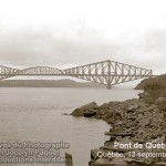 Le pont de Québec achevé le 20 septembre 1917. Le voici le 13 septembre 1952.